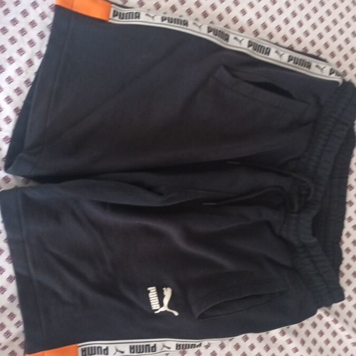 Puma men's shorts black size M like new