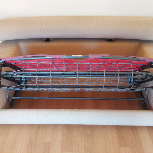 Sofa bed used with French mechanism, beige