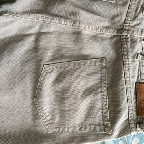 Pink Woman beige pants used, size L