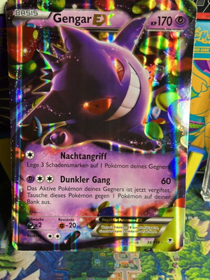 Gengar EX Jumbo Pokemon card