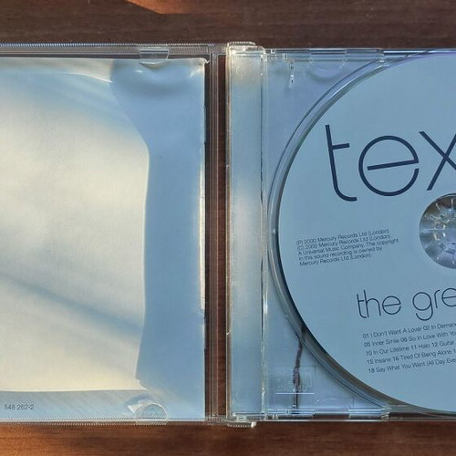 Texas The Greatest Hits CD like new, rock
