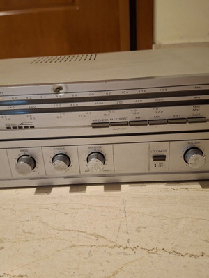 Sharp SA-11Z radio amplifier used, 4 ohm, 20W per channel