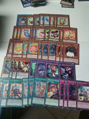 Κάρτες Yu-Gi-Oh! Fluffal collection μεταχειρισμένες, incomplete core