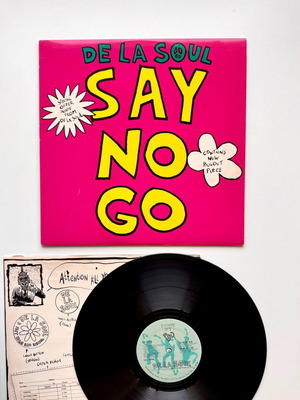 De La Soul Say No Go 12" Maxi Single употребяван, САЩ 1989