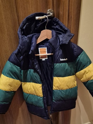 Timberland jacket for boy like new, multicolor