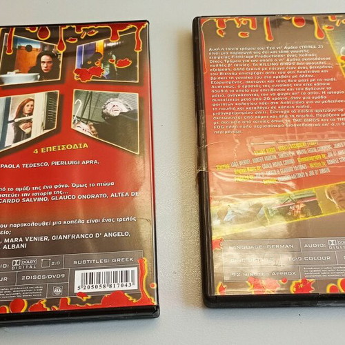 Dark Vision DVD Collection with Killing Birds 1988 and Door Into Darkness, new