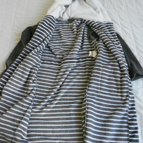 Orchestra Kids Robe Like New, Gray-White, Size 12 Years