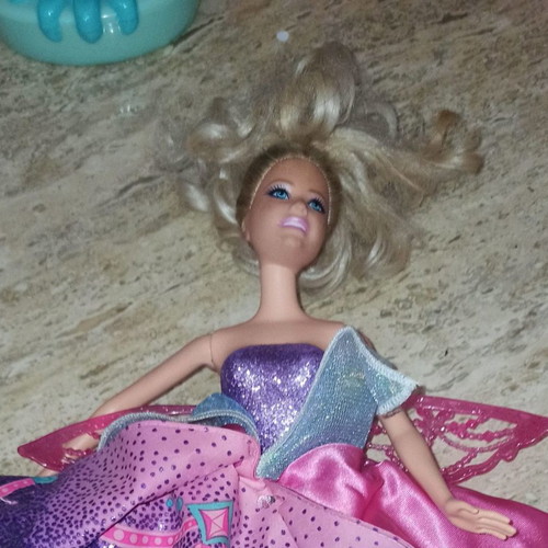 Barbie Mariposa singing doll used collectible