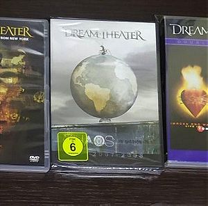 Πέντε (5) DVD Dream Theater Octavarium, Metropolis, Budokan, Chaos in motion, Score