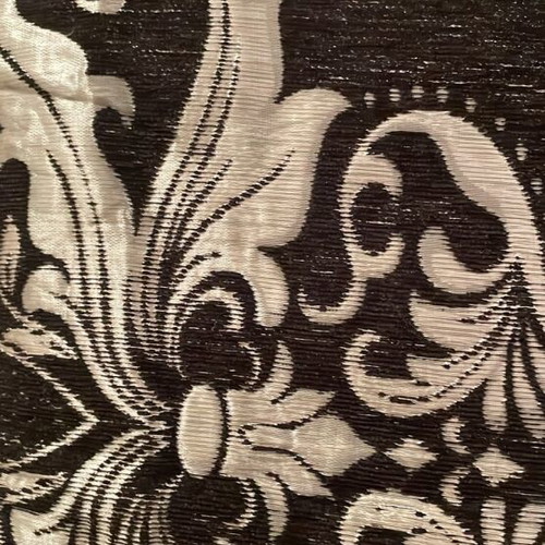 Decorative sofa covers set of 2 black with silver, new