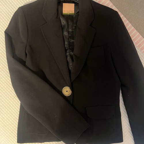 Milk and Honey women's jacket size M like new, black