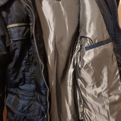 Bertolucci Men's Jacket New Size Large Gray Blue