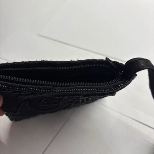 Handbags used, black, set of 2 pieces