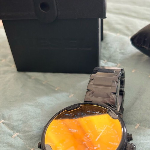 Diesel watch new, unisex, black