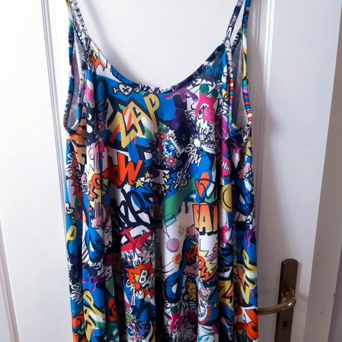 Pop Art Comic tank top Style, multicolour, XXXL