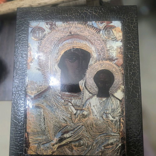 Wooden icons used