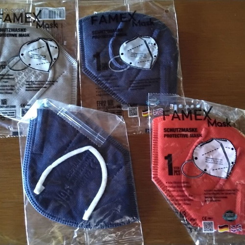 Ffp2 masks new, pack of 4 sealed
