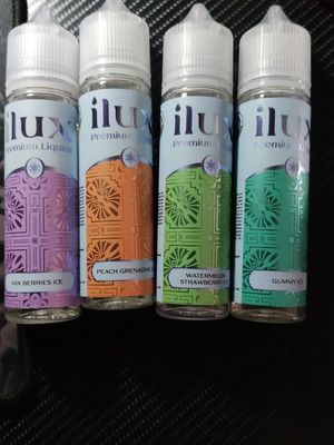 Ilux Ice Series Vape Liquids Set 4 New, 60ml Each