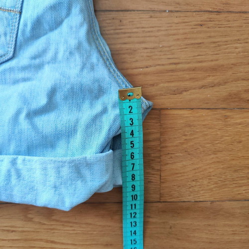 Women's Denim Shorts Staff Jeans "Doriana" distressed (Size W29)