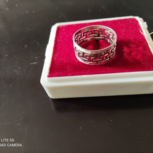Silver 925 ring new, size 60