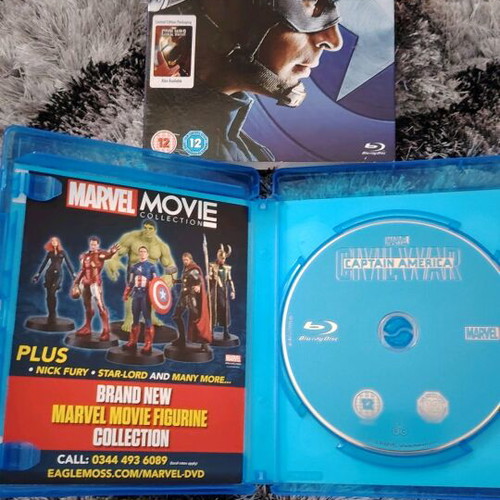 Captain America Civil War Blu-Ray σαν καινούργιο, δράσης περιπέτεια