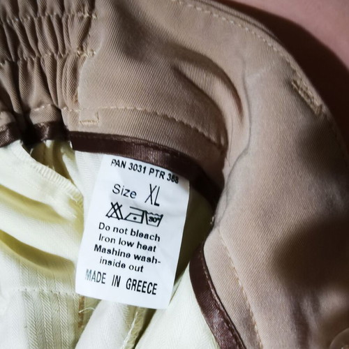 Vittorio Artist men's pants new, beige, size XL, summer
