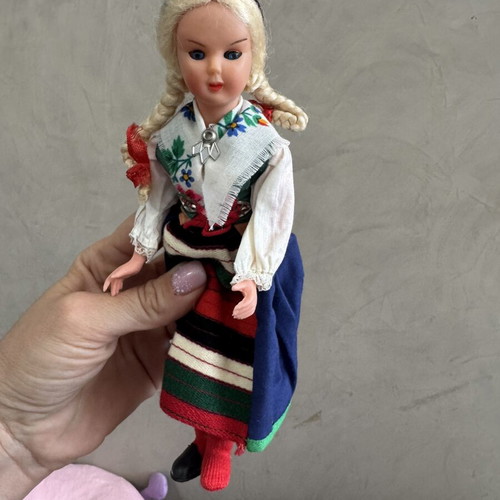 Vintage doll used in good condition