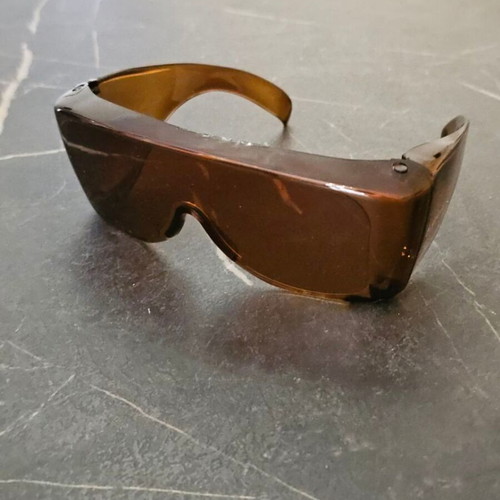 UV glasses used with original case