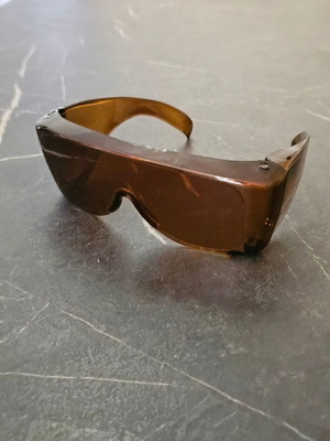 UV glasses used with original case