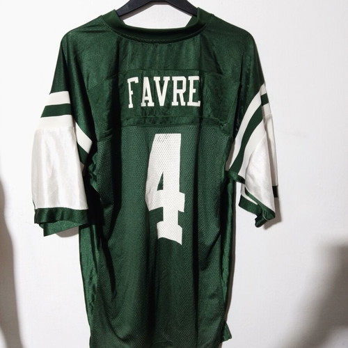 NFL Reebok Favre Rugby Jersey New, NY Jets Collectible L