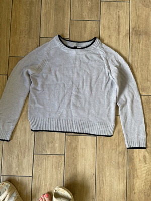 Pullover sweater used, gray, size XS