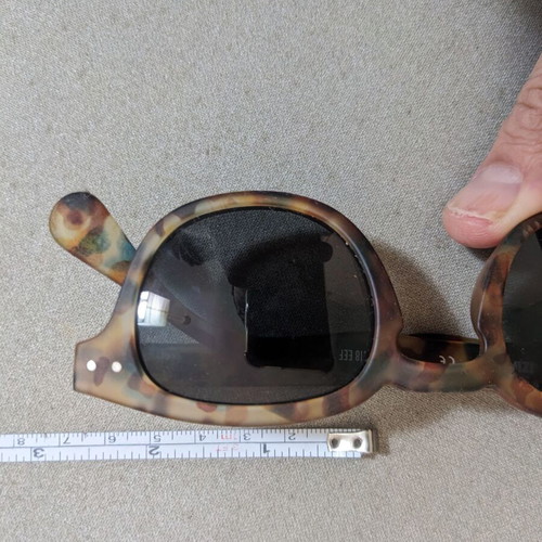 Izipizi tortoise sunglasses used, beige