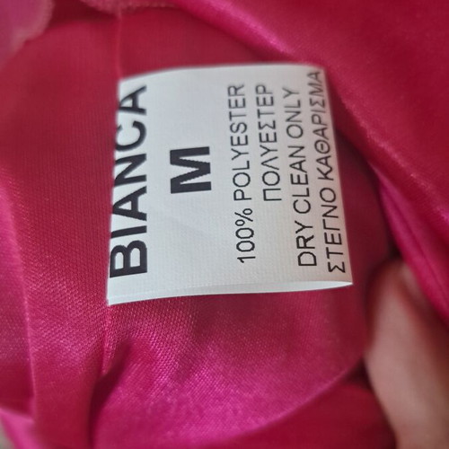 Bianca dress, fuchsia pink, size M