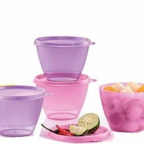 Tupperware refrigerator containers 380ml 4 pieces new