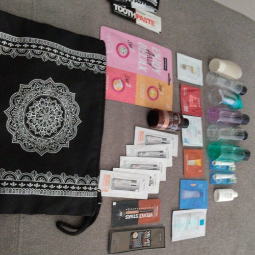 Travel set with gift toiletry bag new