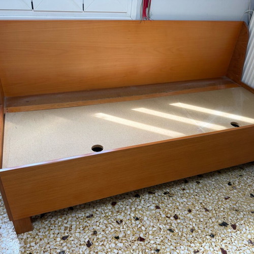 Καναπές μεταχειρισμένος με αποθηκευτικό χώρο ξύλινος 170x70