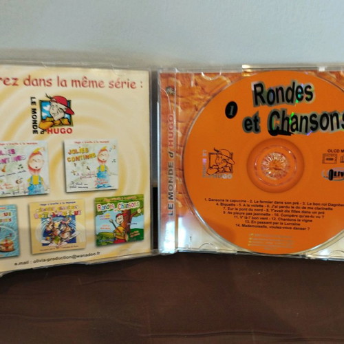 Rondes et Chansons Dansons La Capucine CD used, traditional