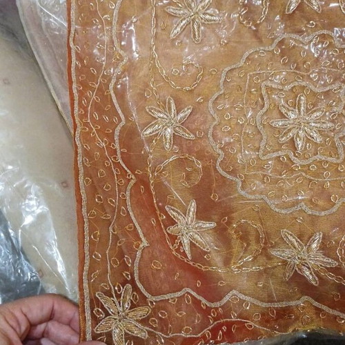 Handmade silk set from India 4 pieces new
