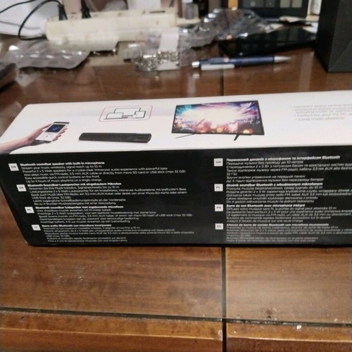 GMB Audio Bluetooth soundbar with USB, TF card, AUX, FM radio