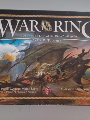 Επιτραπέζιο War of the Ring 1η έκδοση σαν καινούργιο με επεκτάσεις