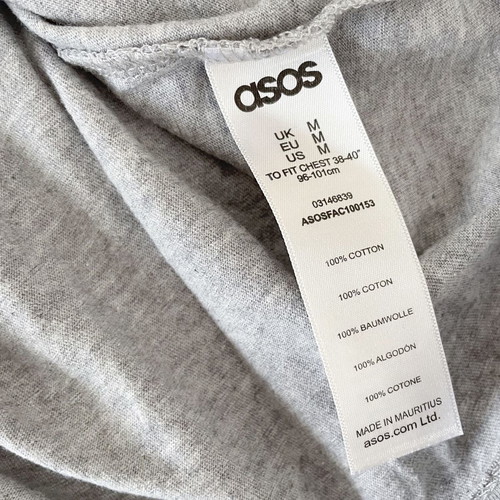 ASOS Grey T-shirt Medium New