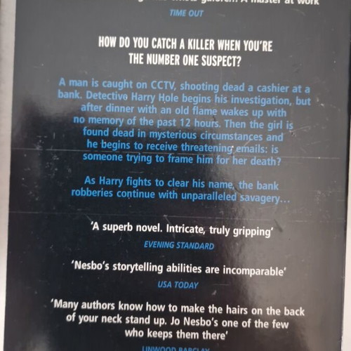 Jo Nesbo Harry Hole thriller books 1 to 5 new, English