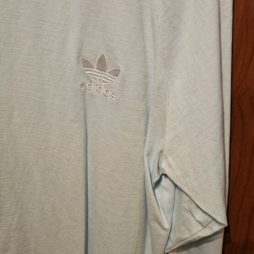Adidas sports shirt like new, turquoise, size L