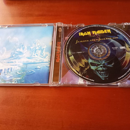 Iron Maiden Seventh Son of a Seventh Son Enhanced Picture CD like new