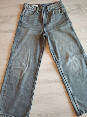 Zara pants for girls, grey, size 134 cm
