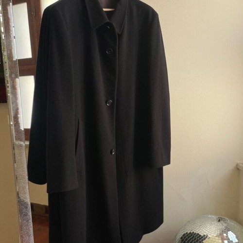 Vintage Boss coat used, black, size L-XL
