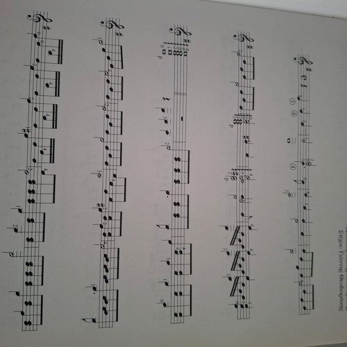Sheet music for guitar O erotikos Theodorakis with 14 songs like new