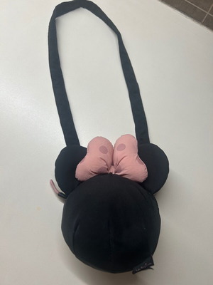 Τσάντα Zara Minnie Mouse Disney καινούργια, μαύρο και ροζ