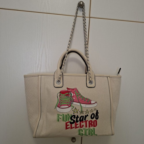 Canvas shoulder bag new, boat sailcloth style
