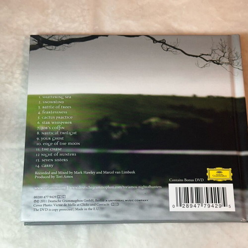 Tori Amos Night Of Hunters CD + DVD deluxe edition like new